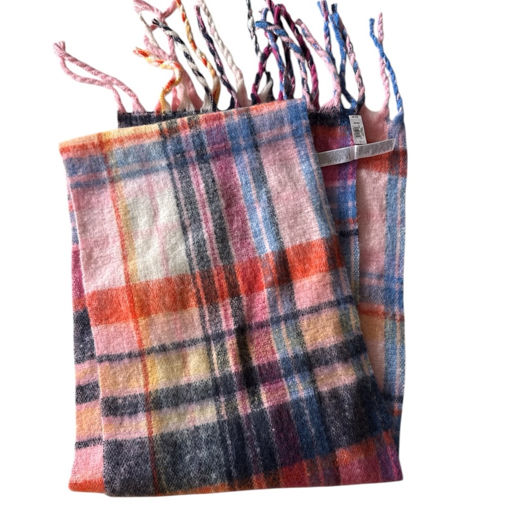 Old Navy Vibrant Plaid Scarf